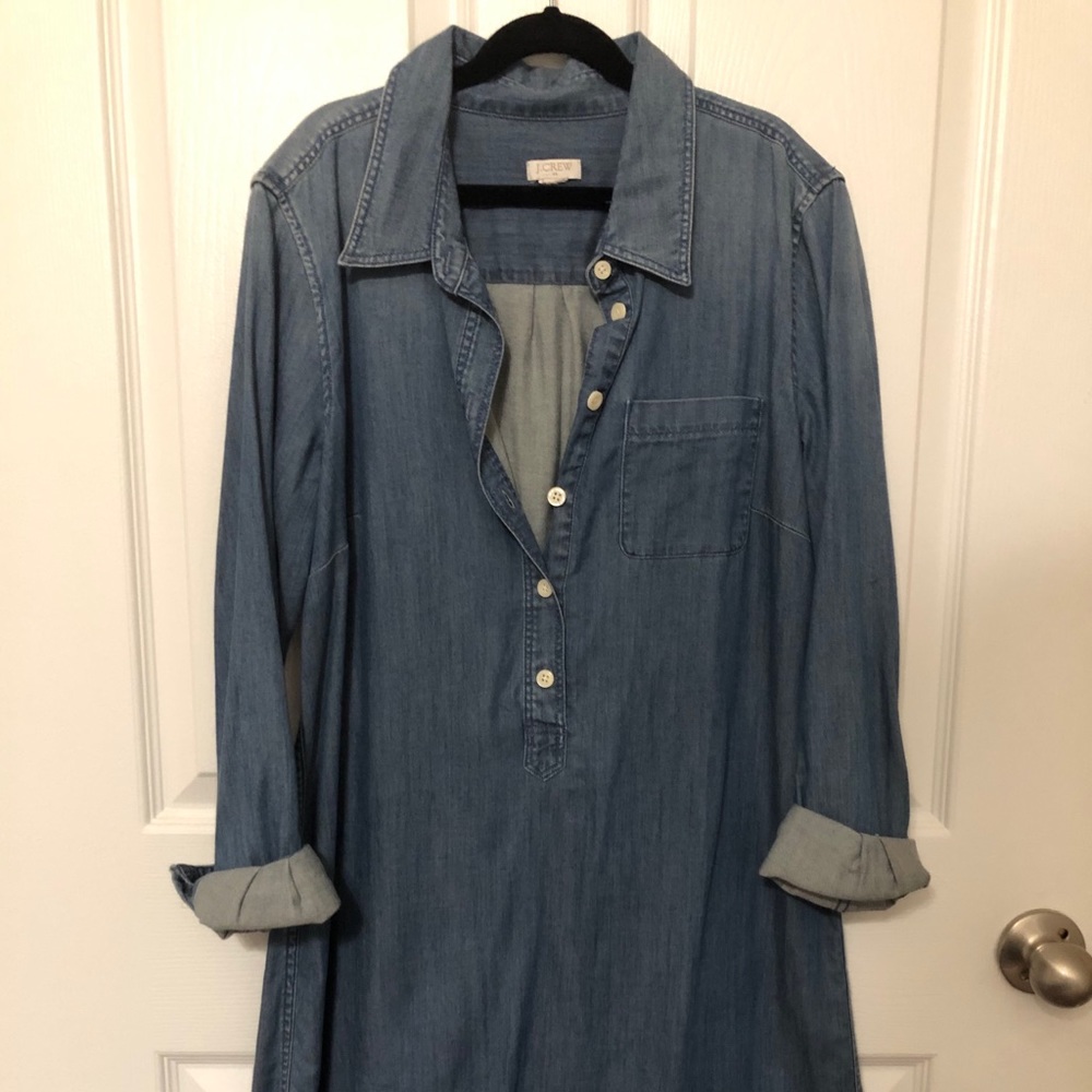 JCrew denim dress